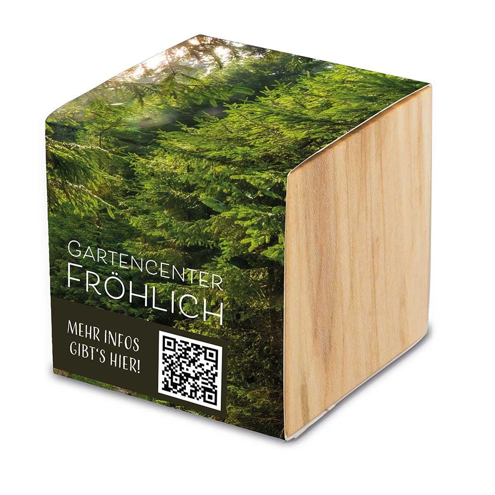 Pflanz-Holz Grande mit Samen - Gewürzpaprika