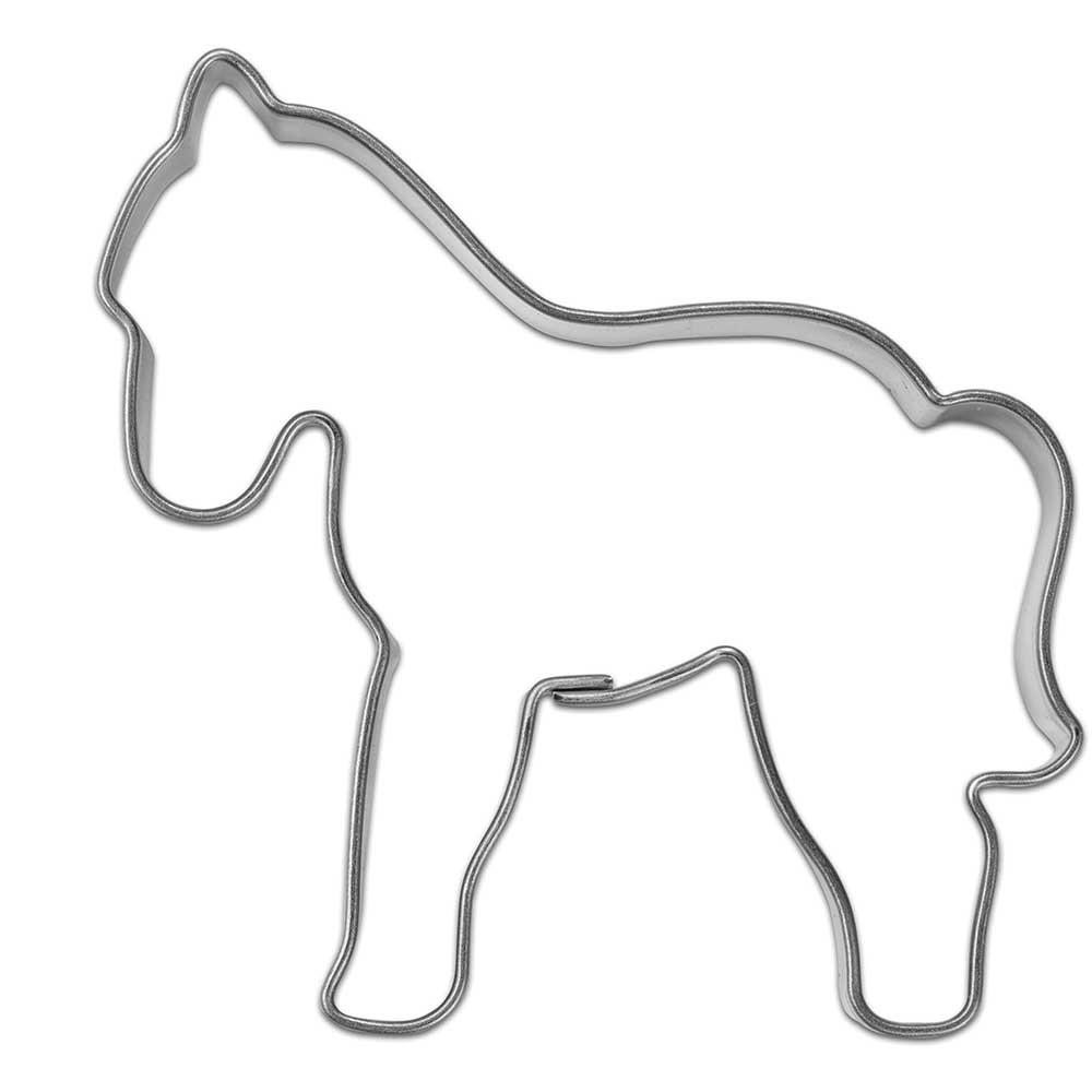 Backförmchen in der Werbetüte - Haustiere - Pferd