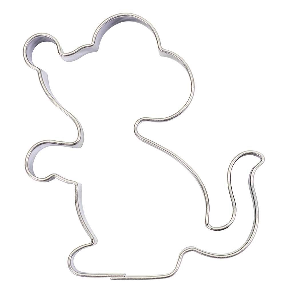 Backförmchen Single-Pack - Maus 4/4-c, Lasergravur