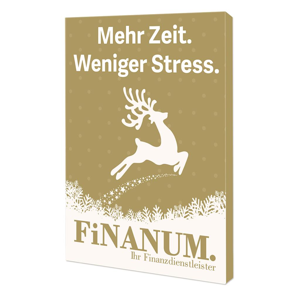 Mal-Set A6 - Weihnachten - Malset mit individuellen Vorder- und Rückseiten