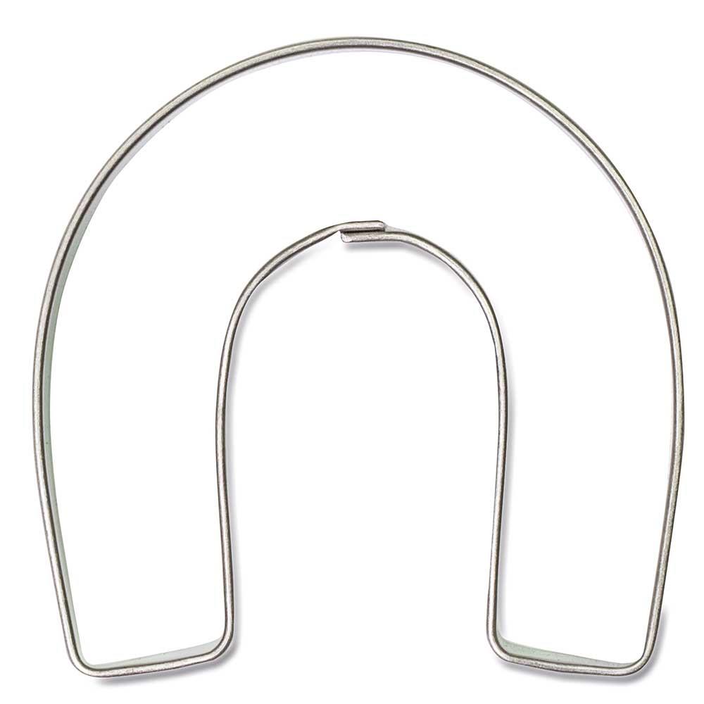 Backförmchen Single-Pack - Weihnachten - Hufeisen 4/0-c