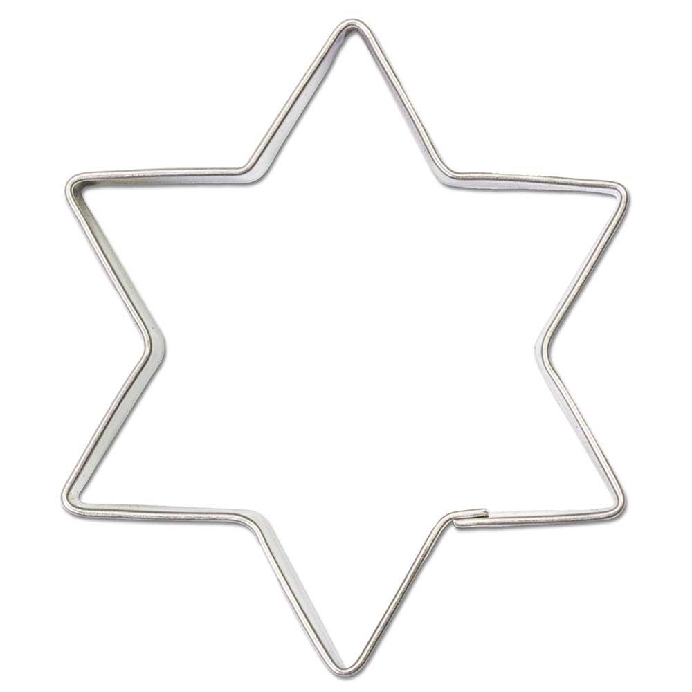Backförmchen Single-Pack - Weihnachten - Stern 4/0-c