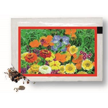 Samentütchen bunte Blumenmischung 80 x 55 mm