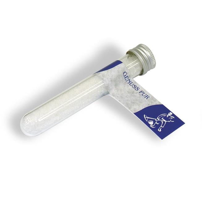 Reagenzglas Meersalz