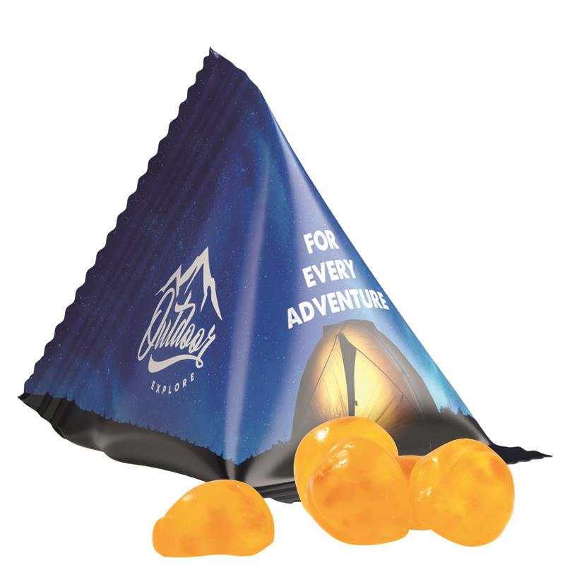 Tetraeder 15 g Trolli Vitamin-Fruchtgummi