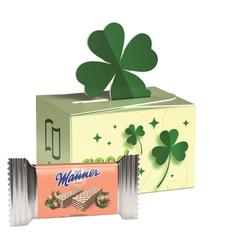 Geschenkbox Mini Kleeblatt