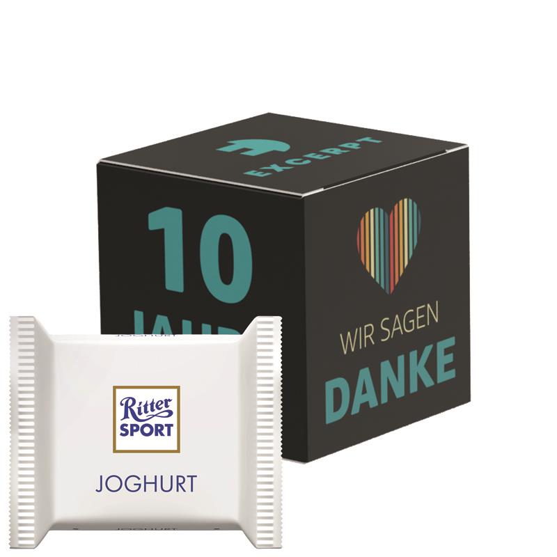 Werbewürfel Ritter SPORT mini