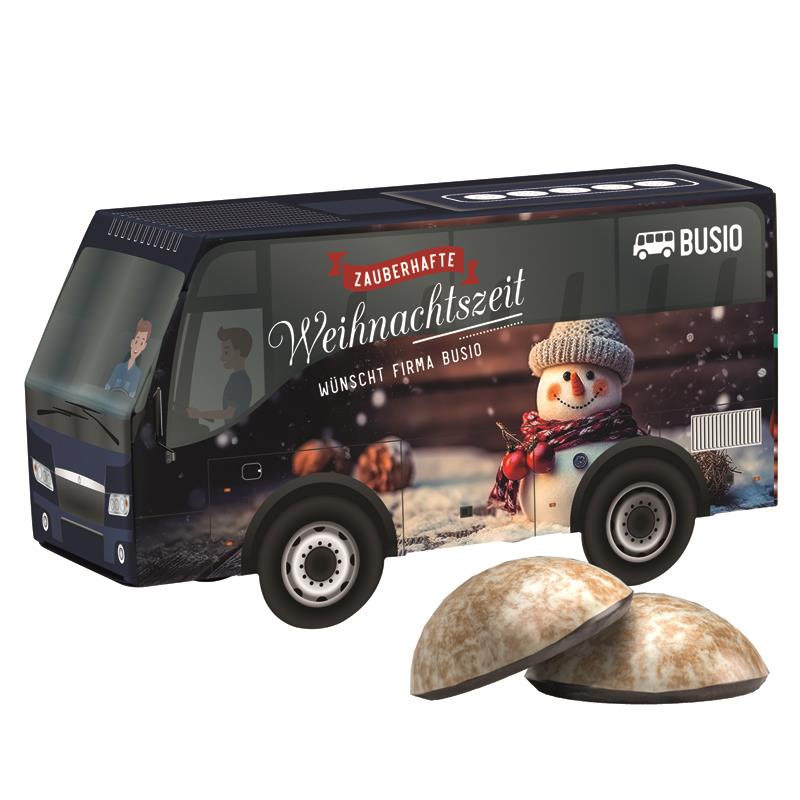 3D Präsent Bus Weihnachten