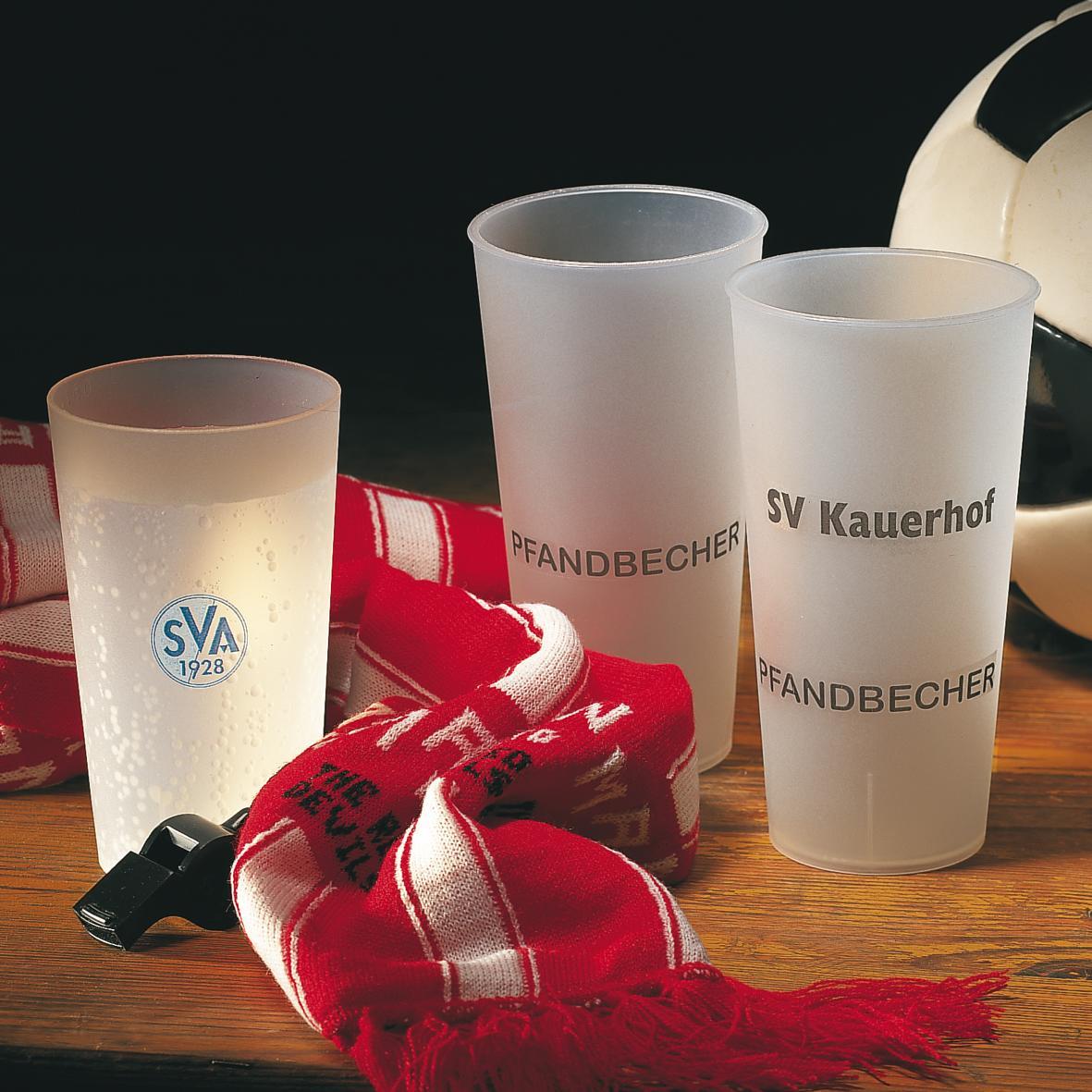 Trinkbecher ´Mehrweg´ 0,5 l