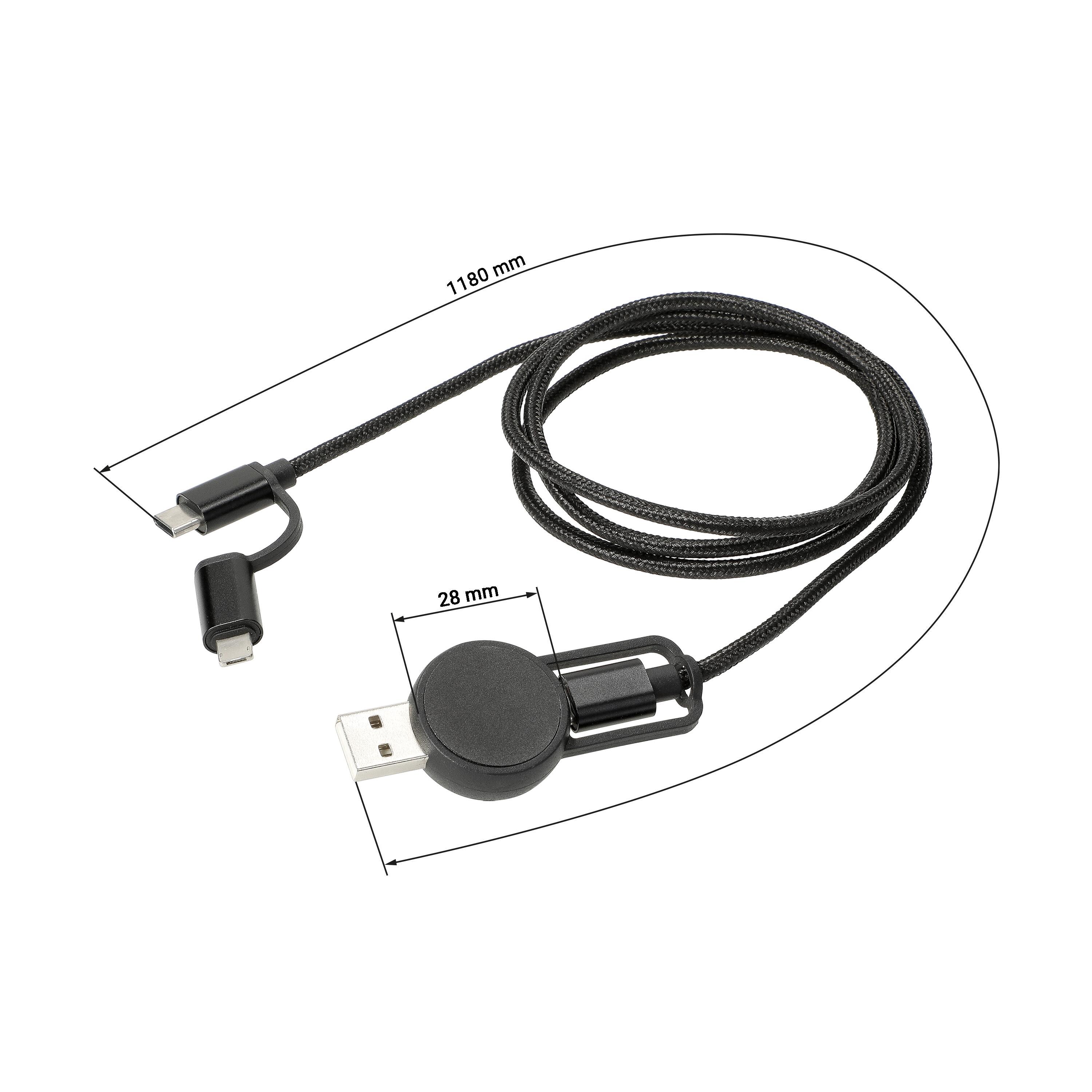 Schnell-Ladekabel ´Flexi´, 5 in 1
