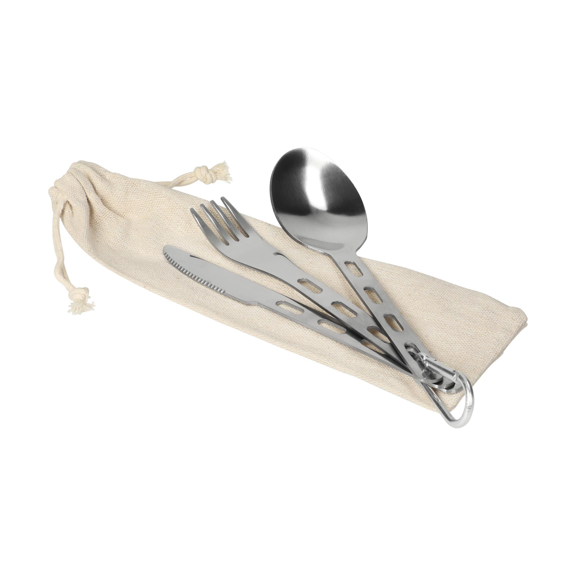 Outdoor-Besteck mit Karabiner ´RONA´