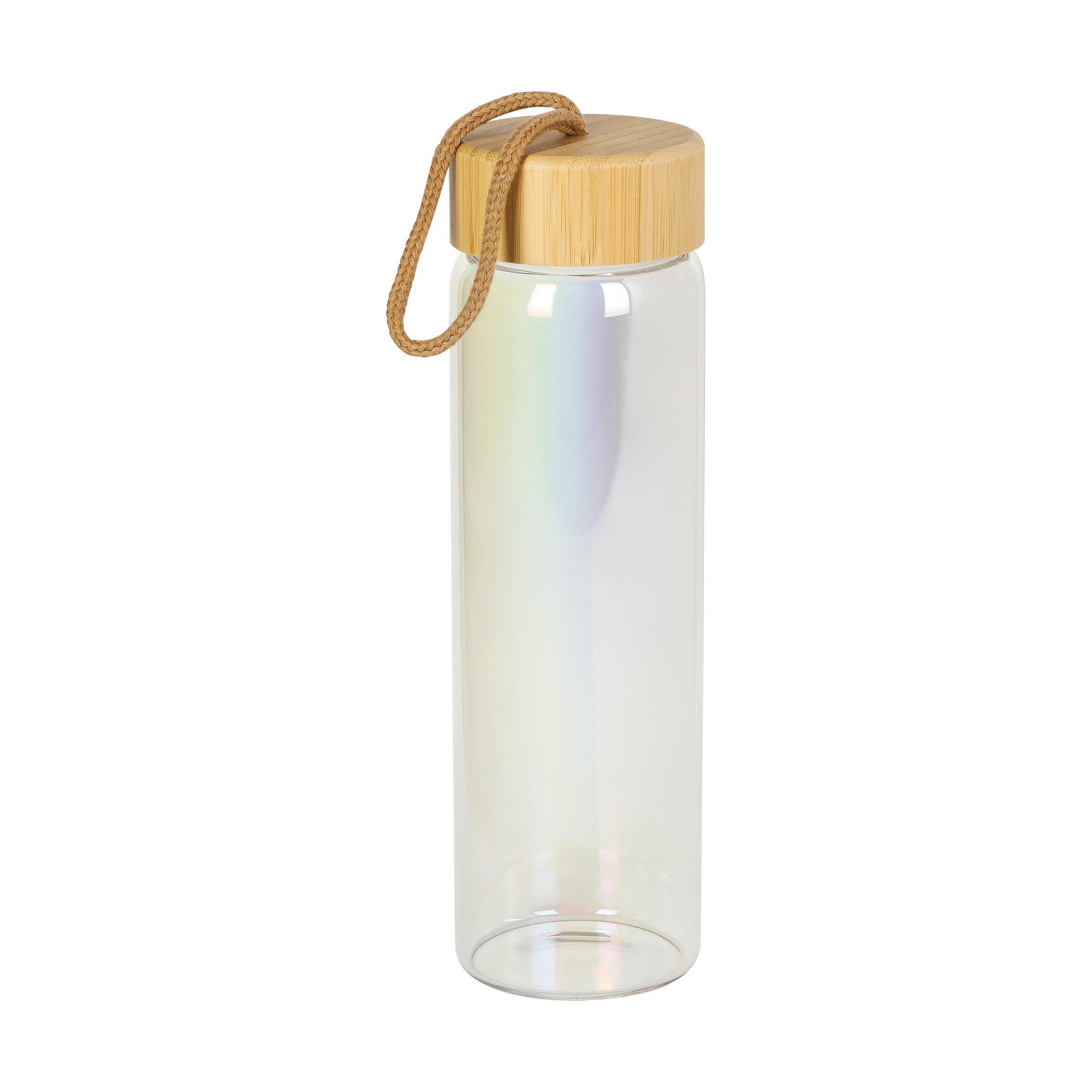 Glasflasche ´Bamboo´, 0,65 l, colour