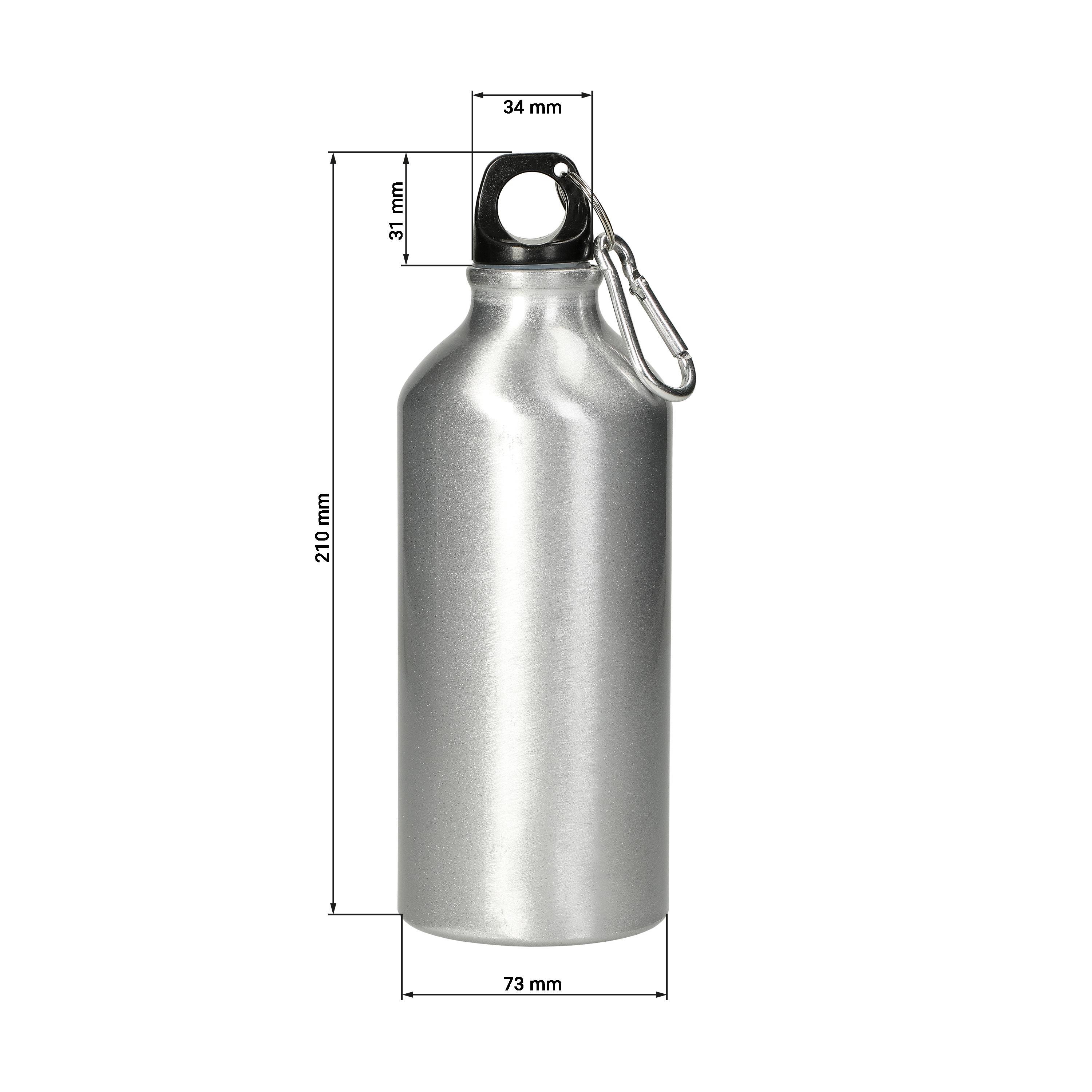 Aluminiumflasche ´Sporty´ 0,6 l