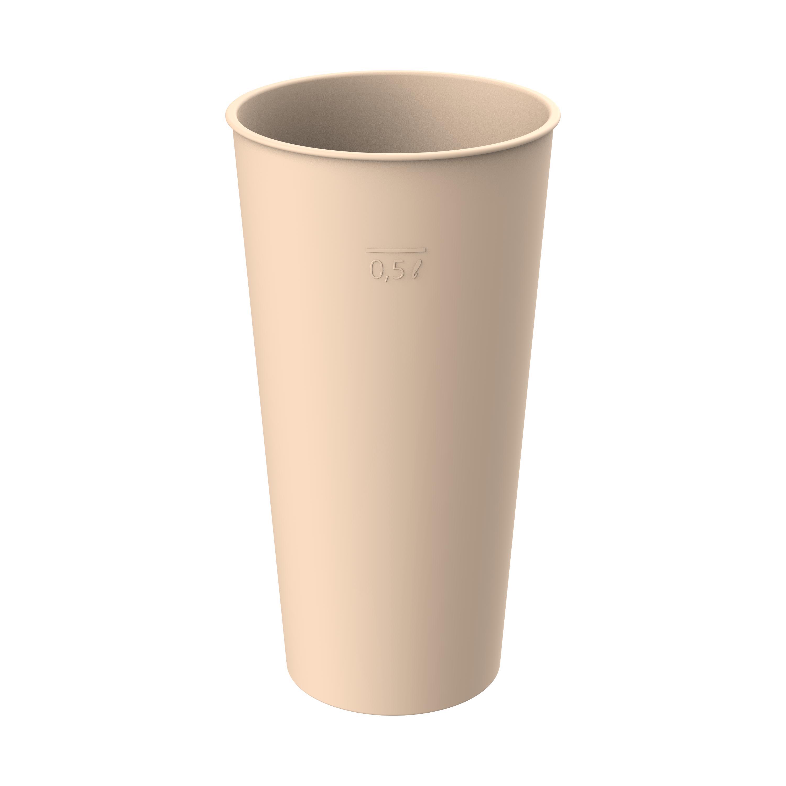 Bio-Trinkbecher ´Colour´ 0,5 l