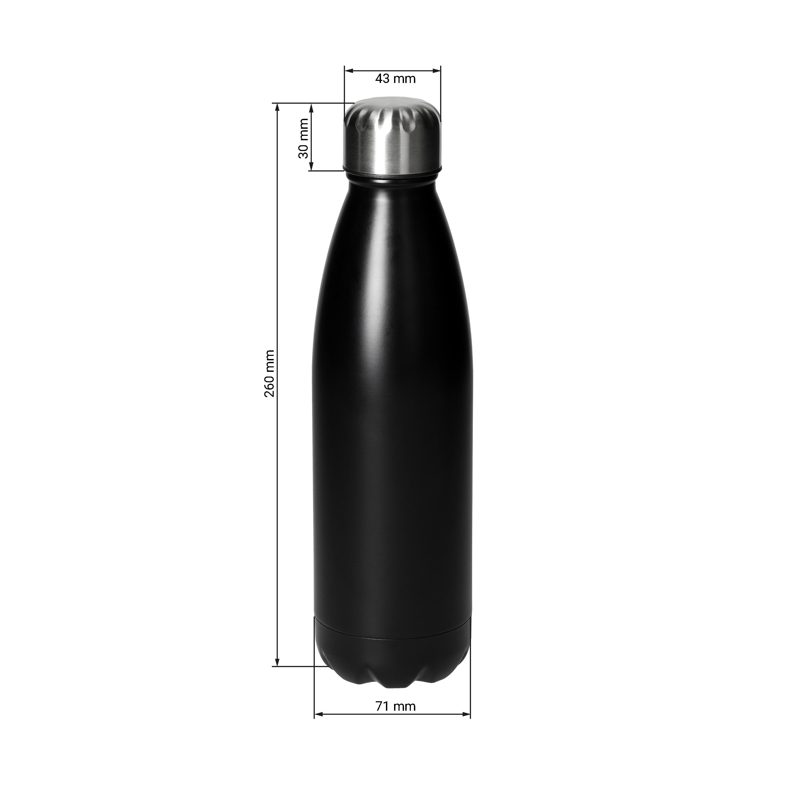 Edelstahlflasche ´Colare´, 0,70 l, einwandig