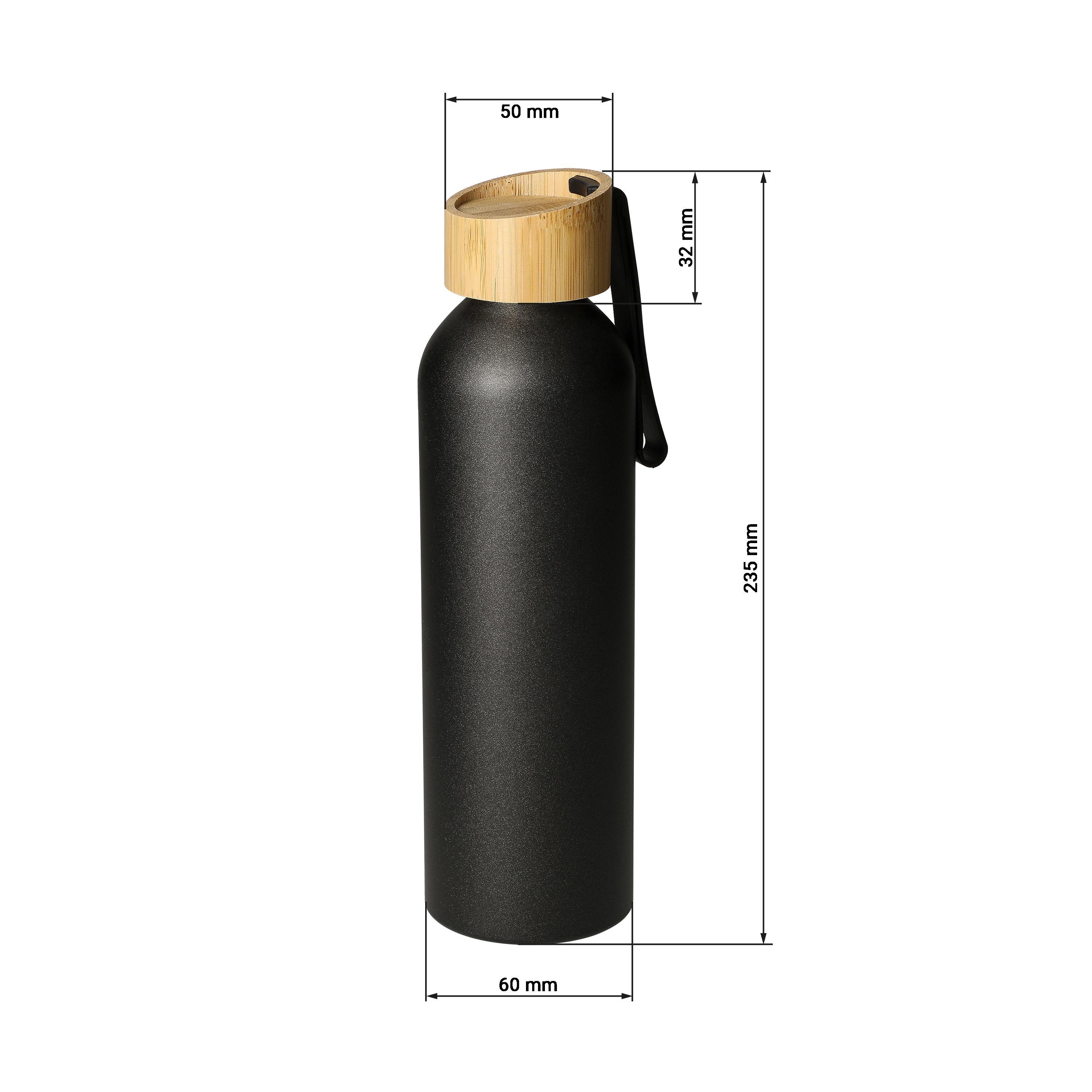 Aluminiumflasche ´Bamboo´ 0,6 l