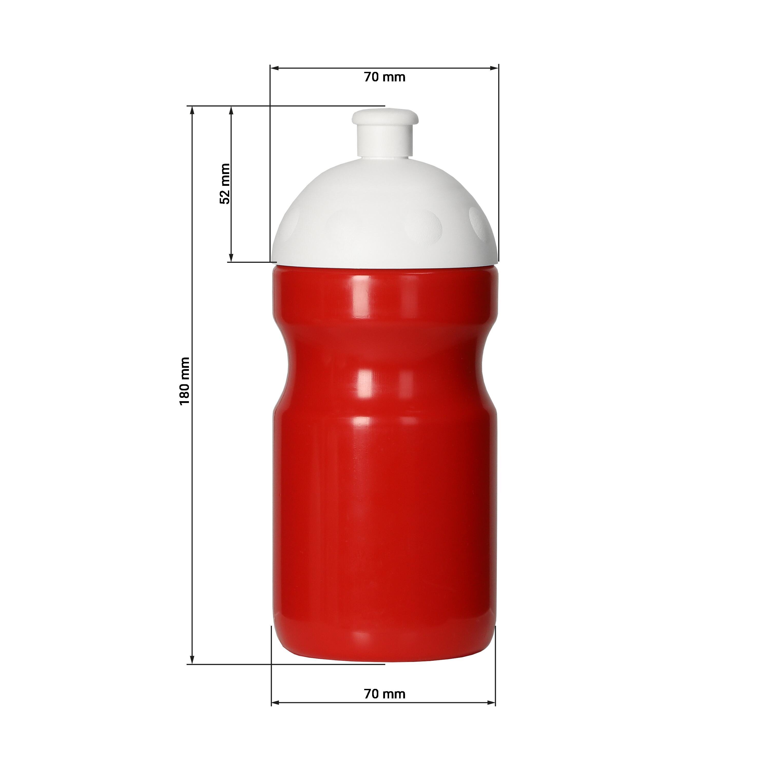 Trinkflasche ´Fitness´ 0,5 l mit Saugverschluss