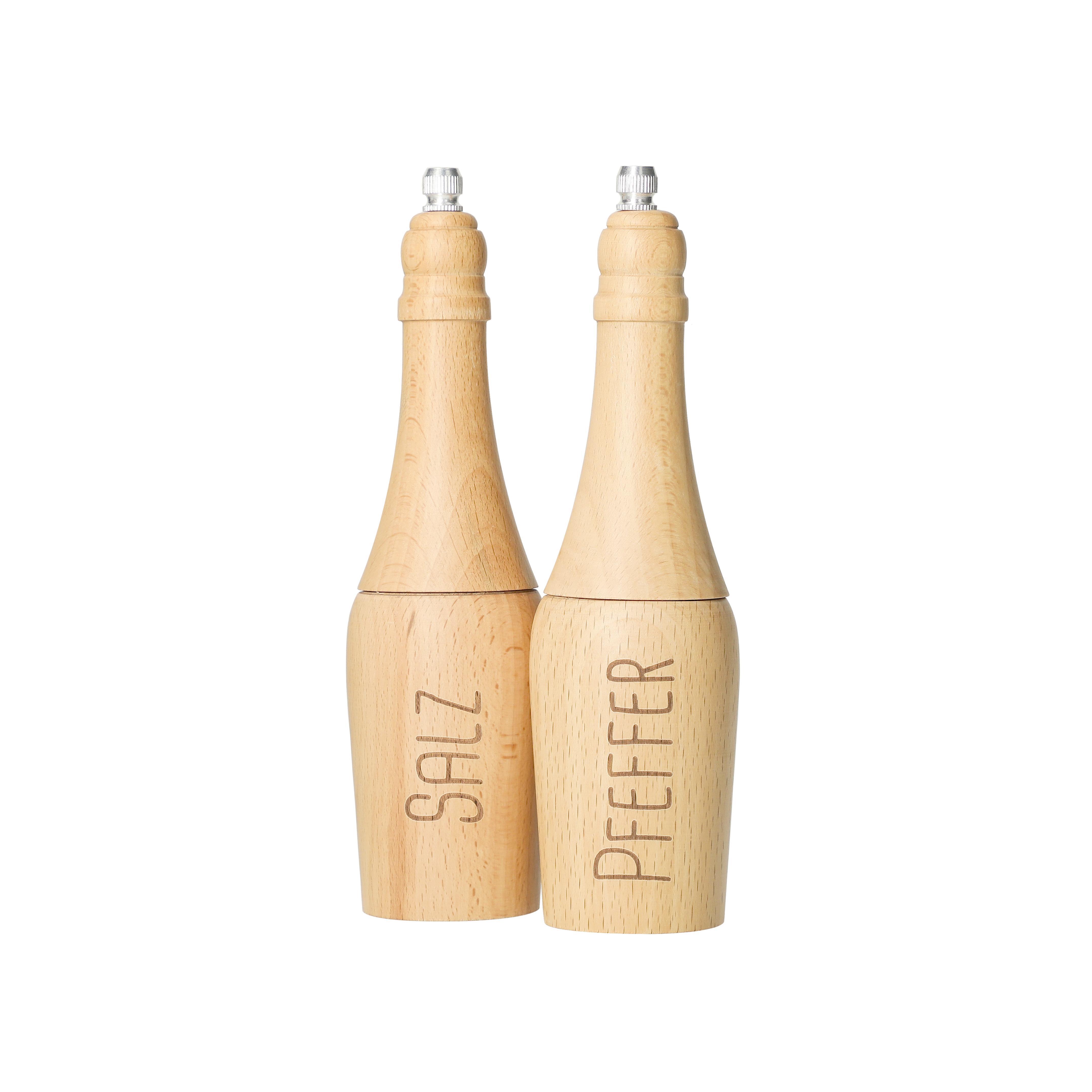 Salz und Pfeffermühlen Set ´Duo´, natur
