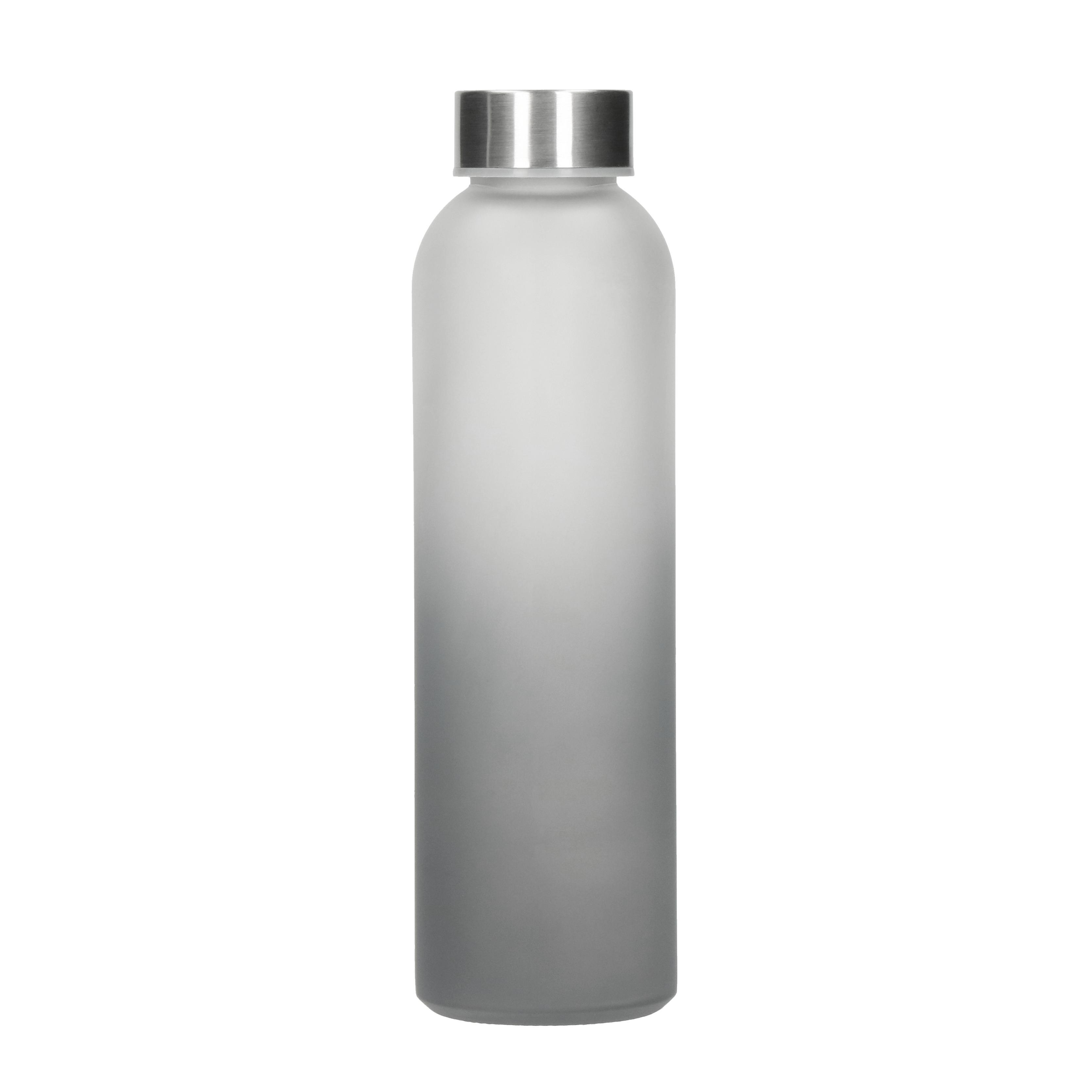 Glasflasche mit Hülle ´Iced´ 0,45 l