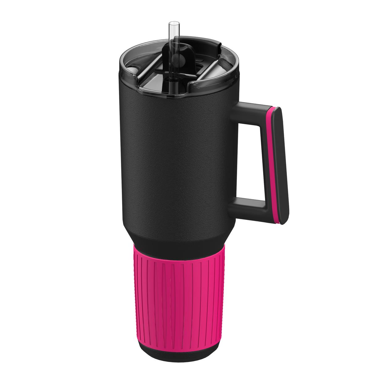 magenta, schwarz