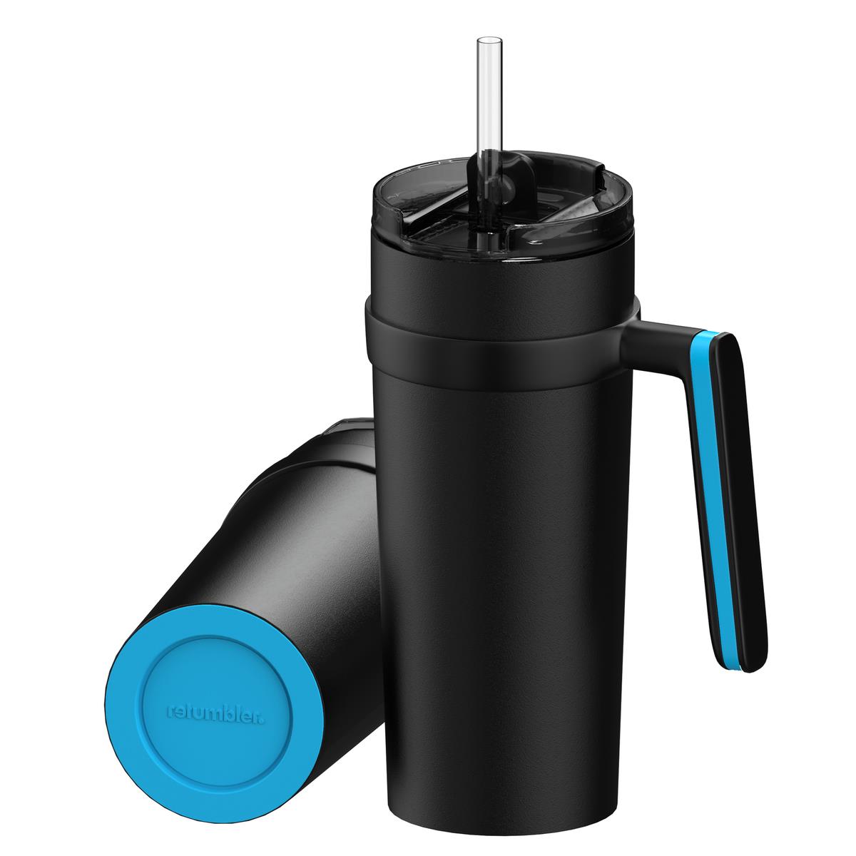 cyan, schwarz