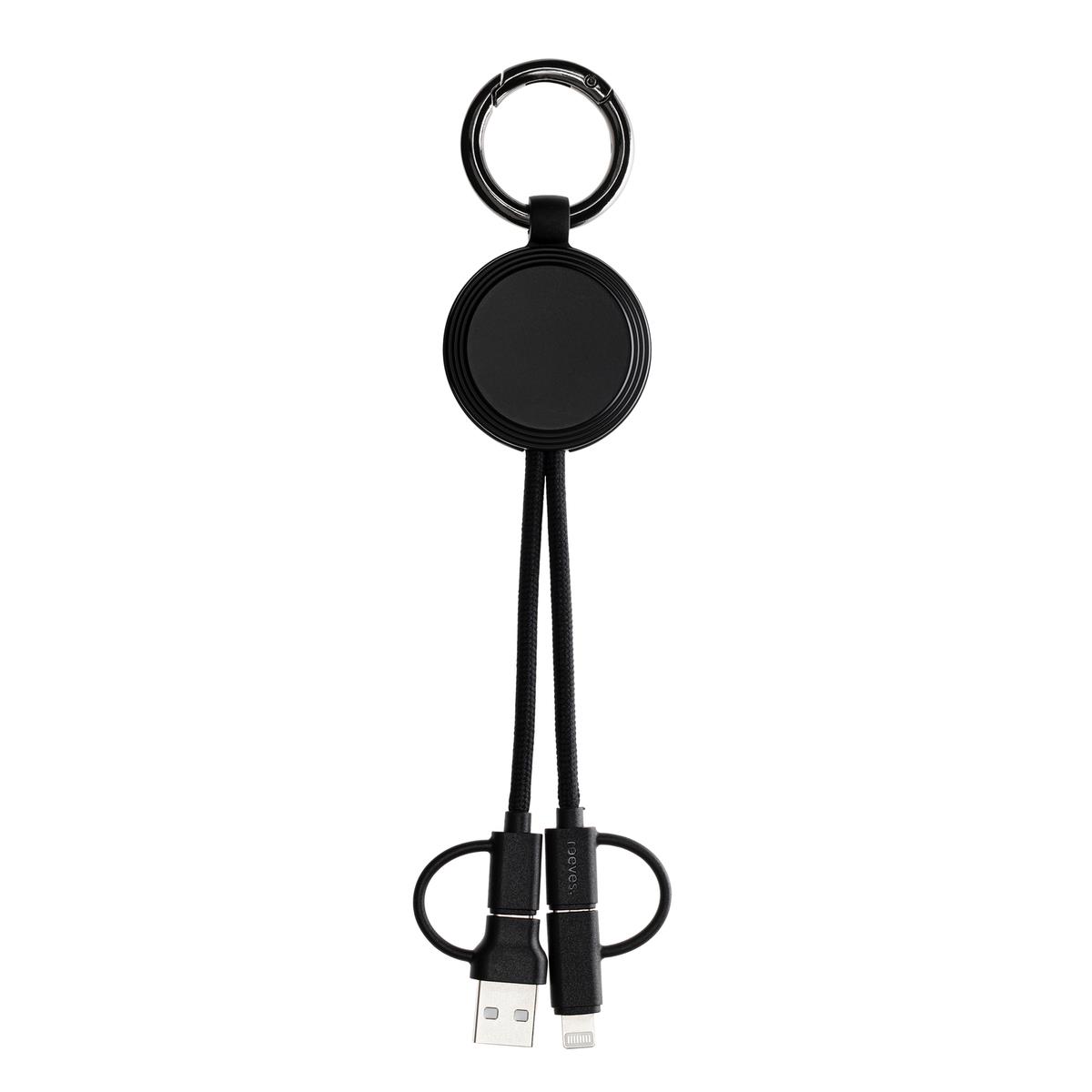 4-in-1 Ladekabel mit Beleuchtung REEVES-CONVERTICS LIGHT UP