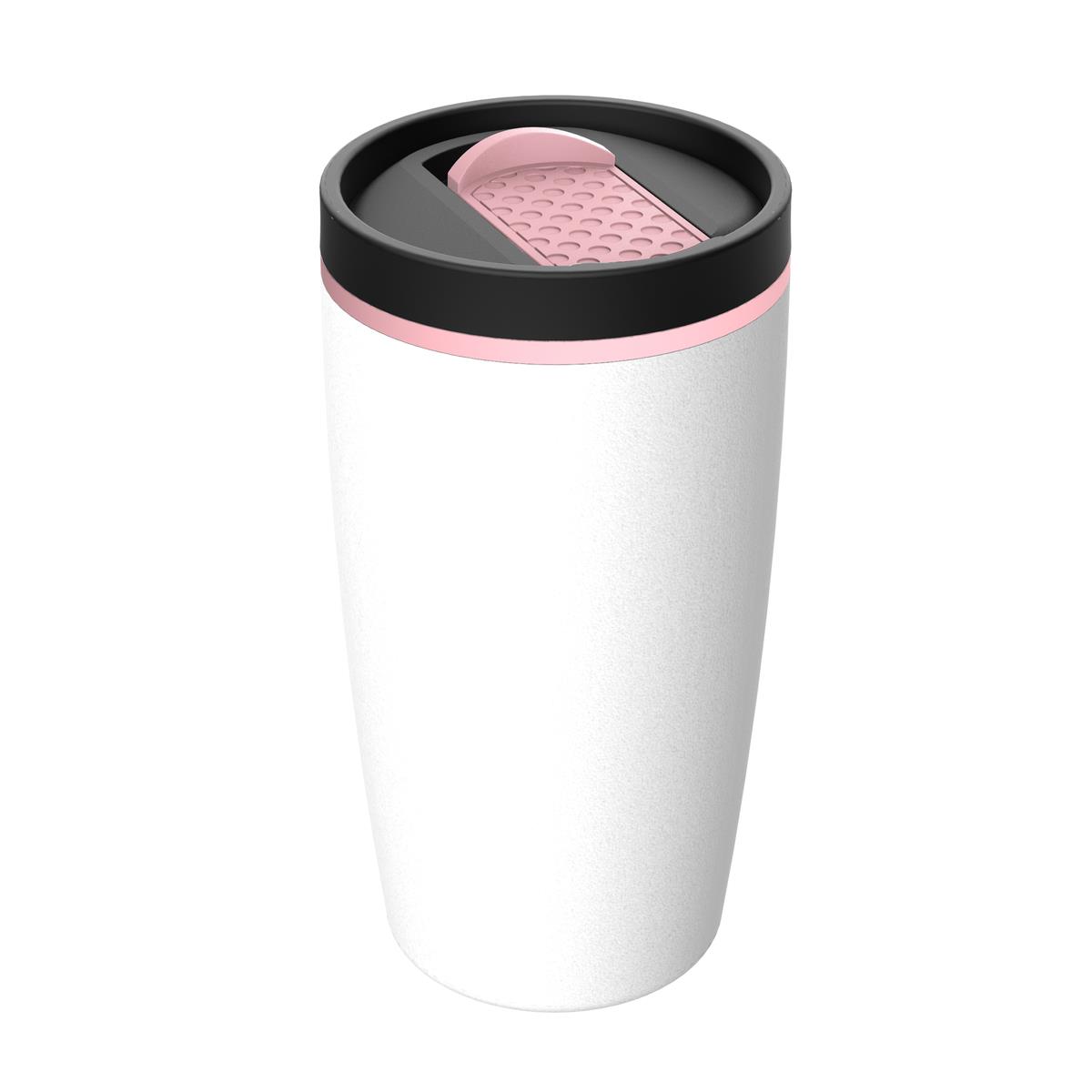 hellmagenta, weiß