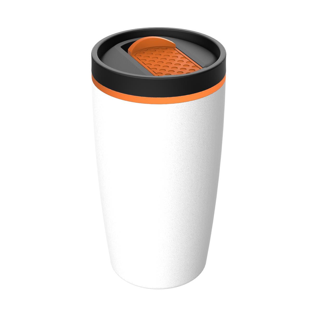 orange, weiß