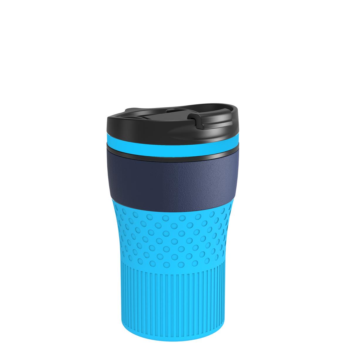 cyan, marineblau, schwarz