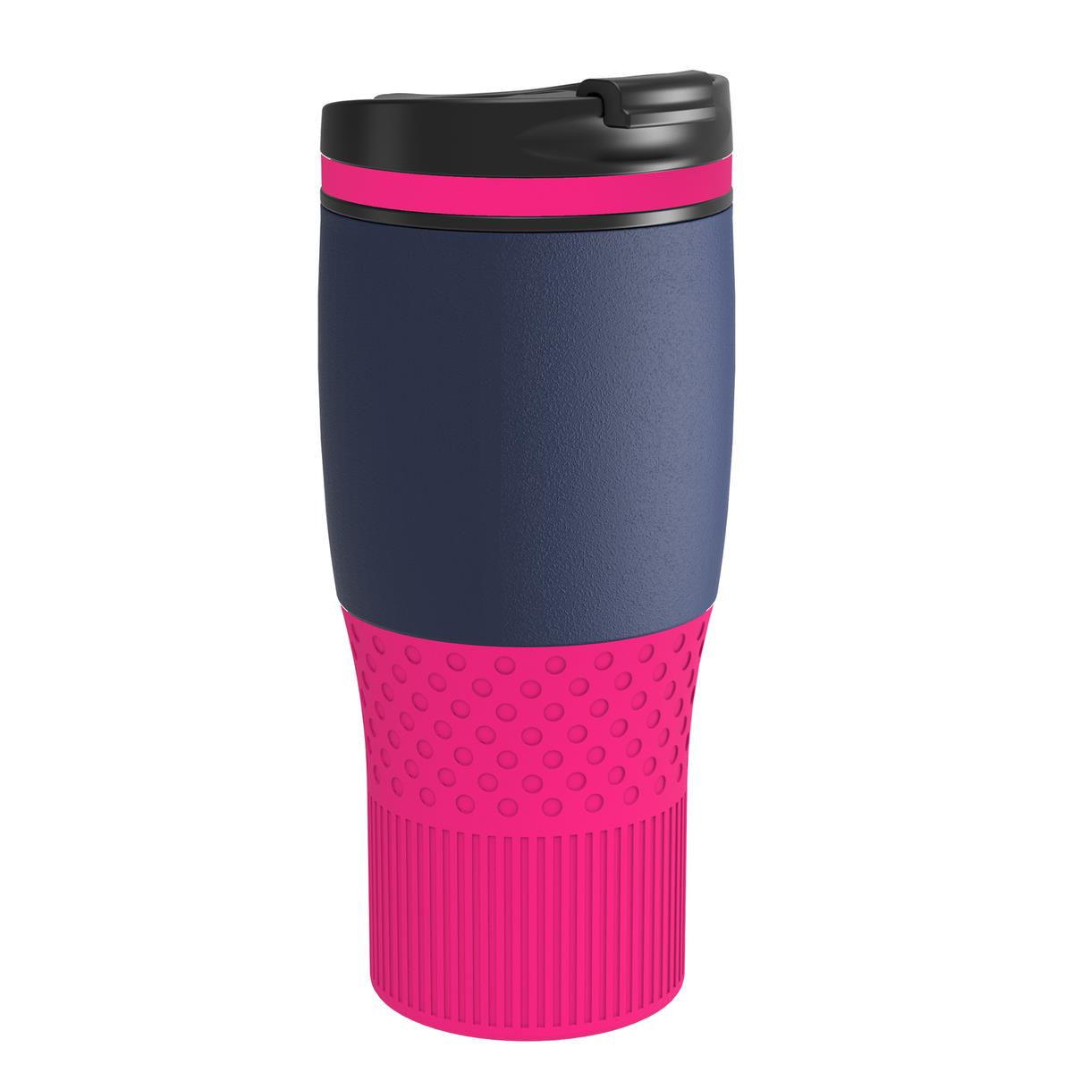 magenta, marineblau