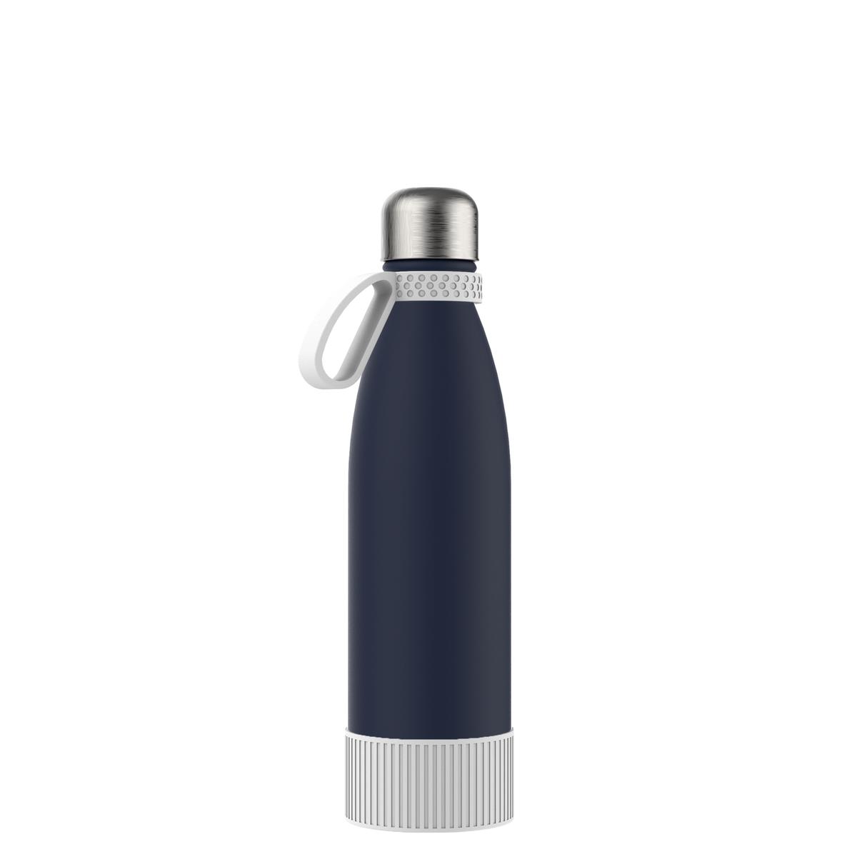 weiß, marineblau, silber