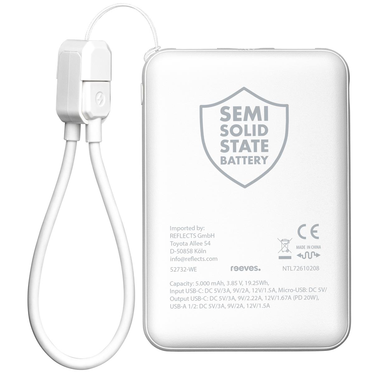 Powerbank REEVES-WATTRON CORE V
