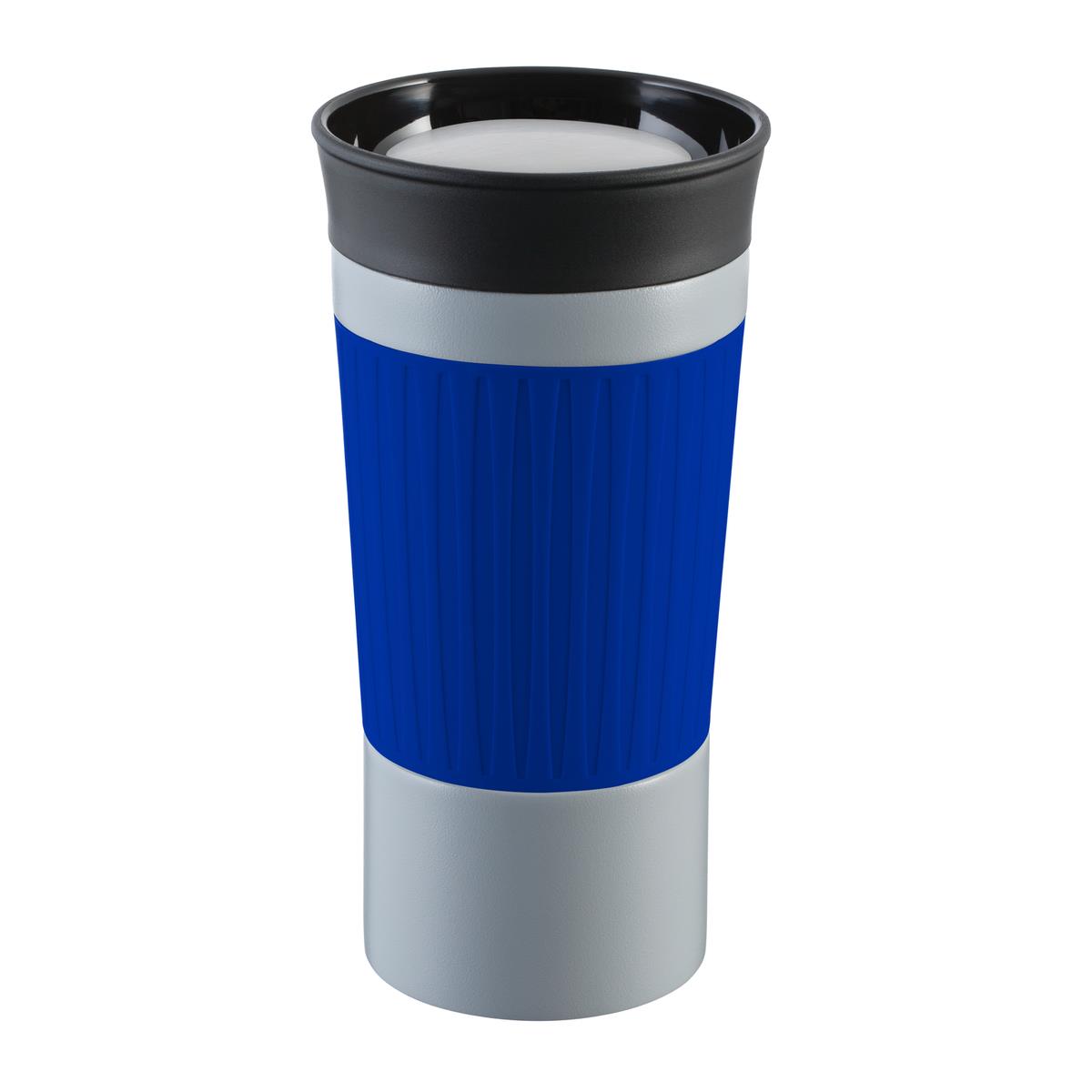 blau, grau