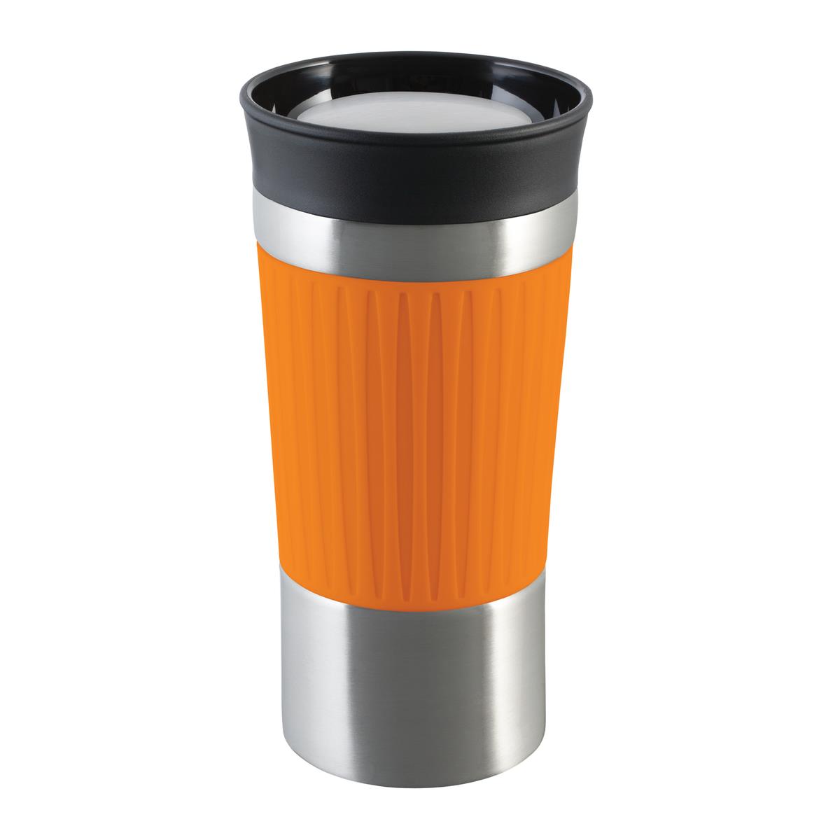 schwarz, silber, orange