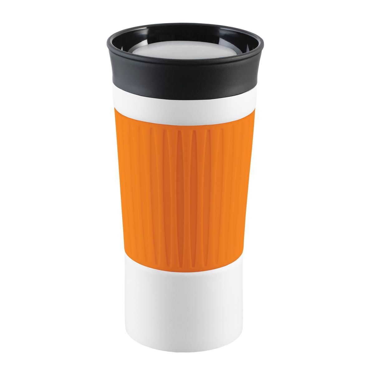 schwarz, weiß, orange