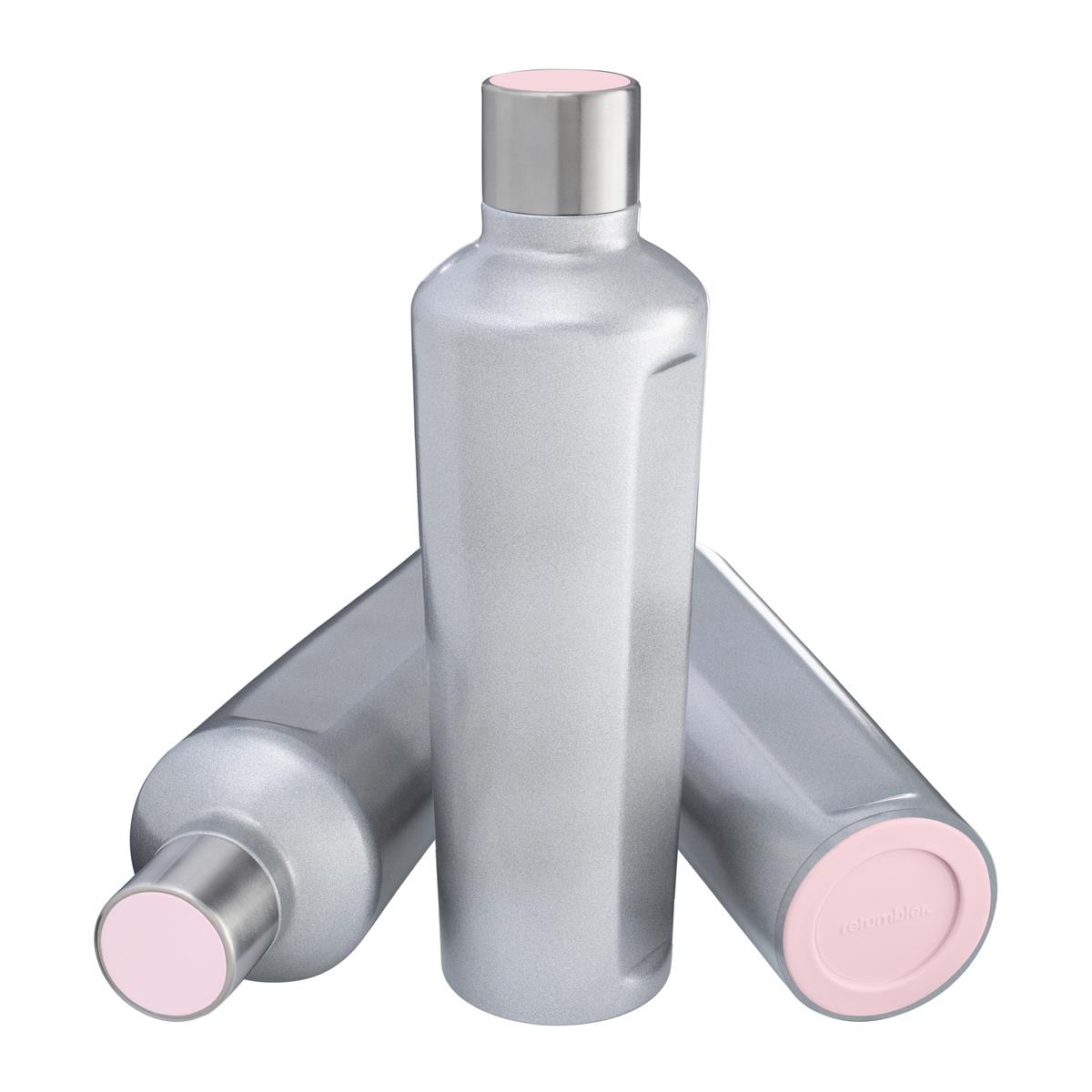 hellmagenta, silber
