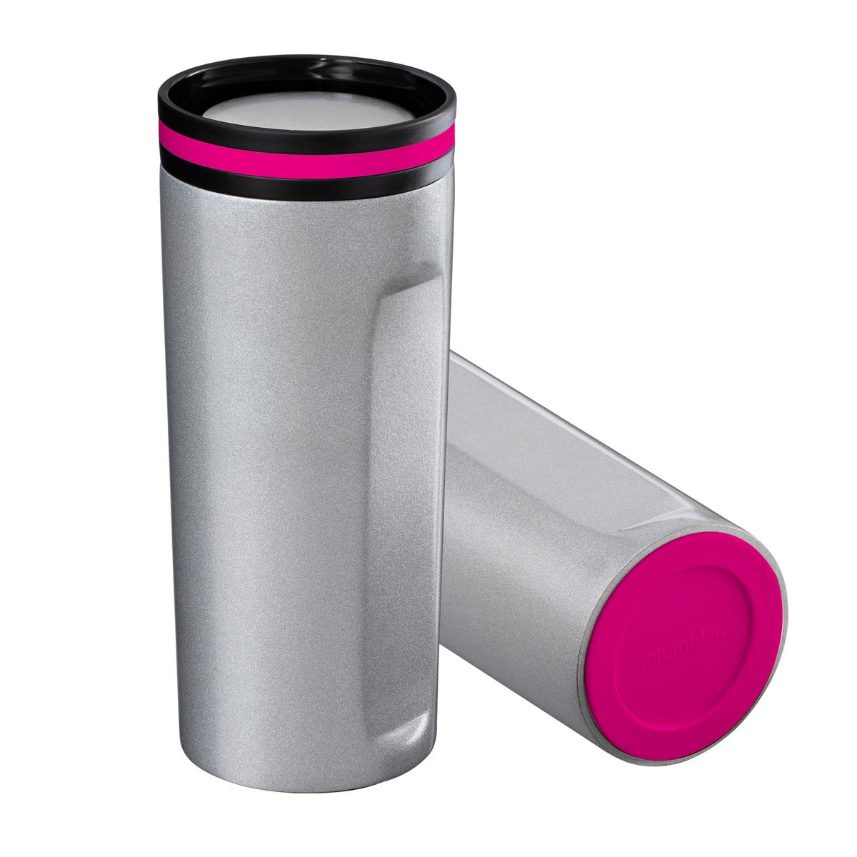 magenta, silber, weiß