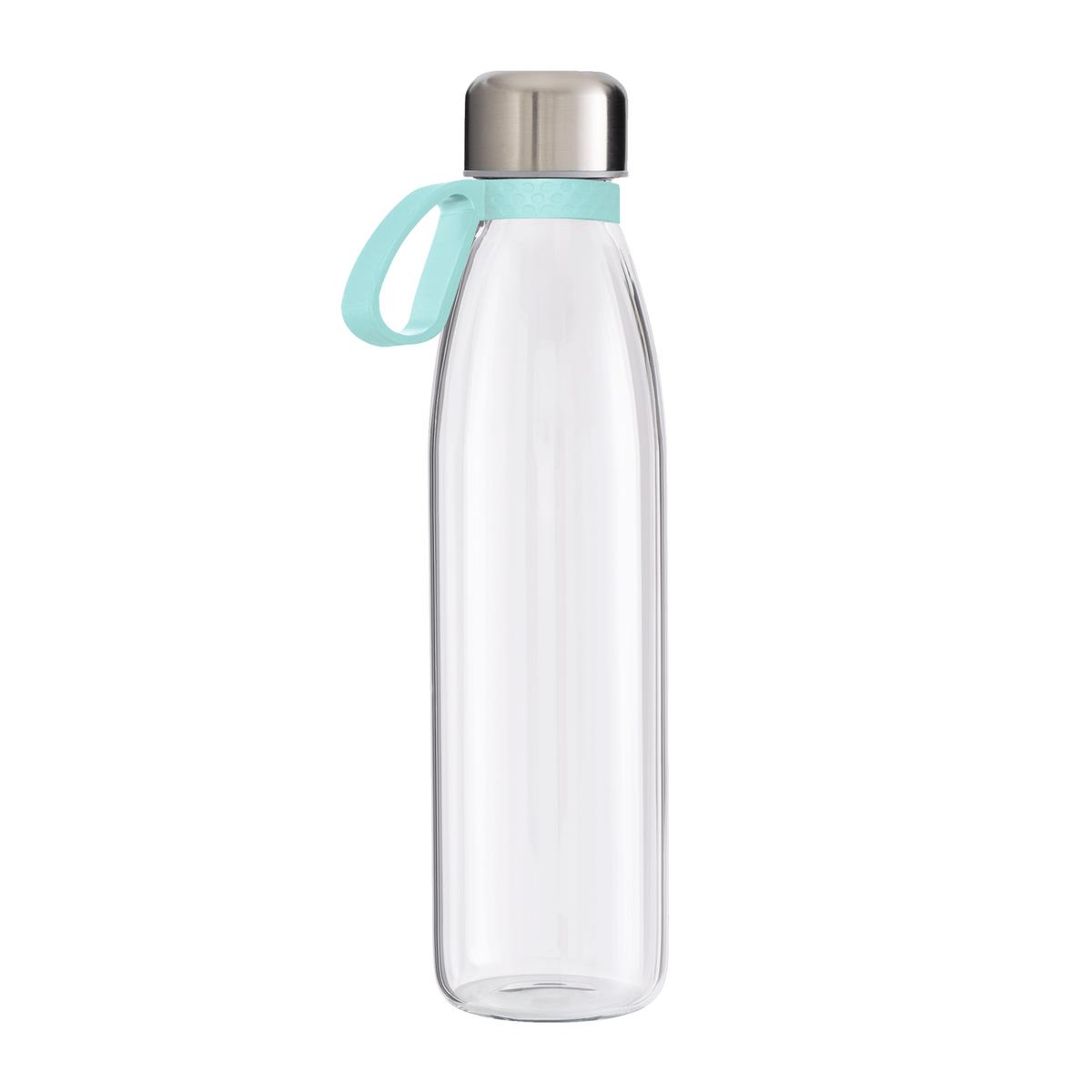 hellblau, silber, transparent