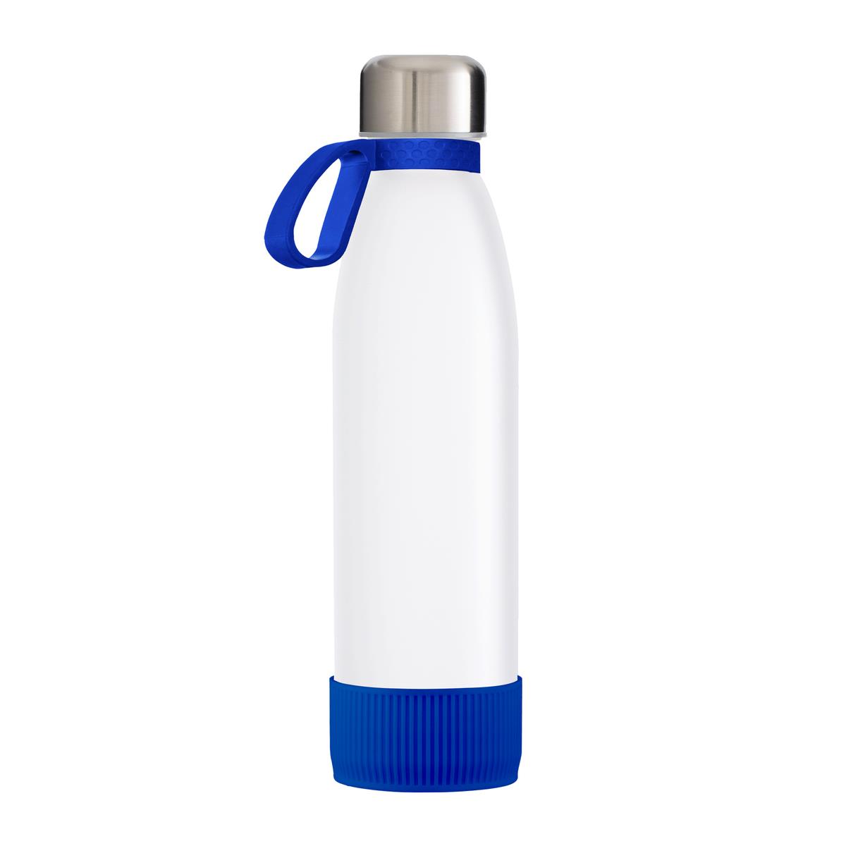 blau, silber, weiß
