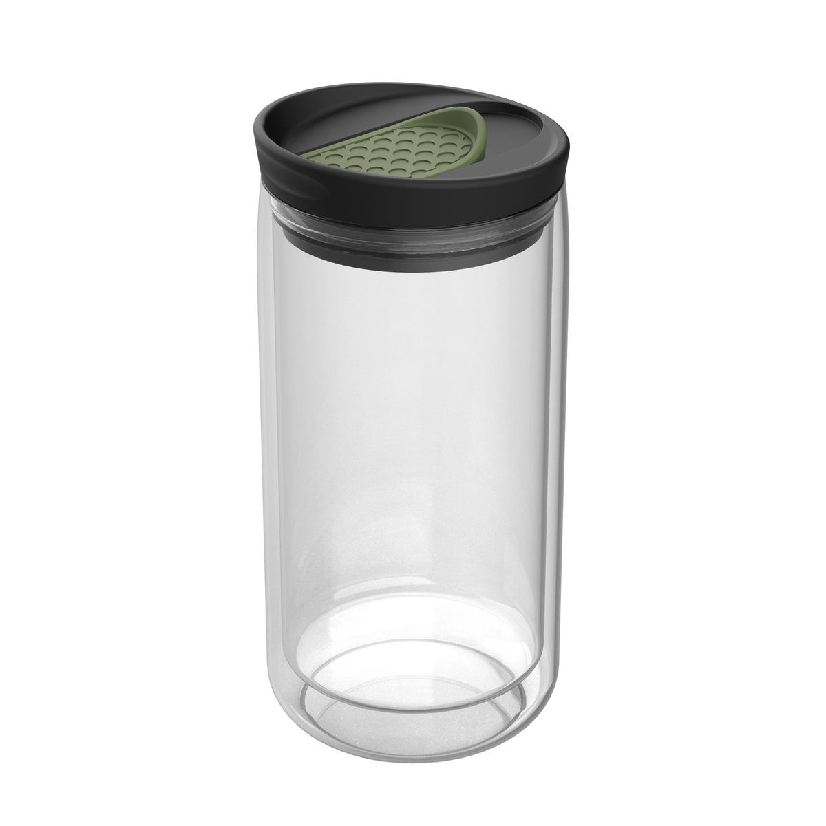 transparent, dunkelgrün