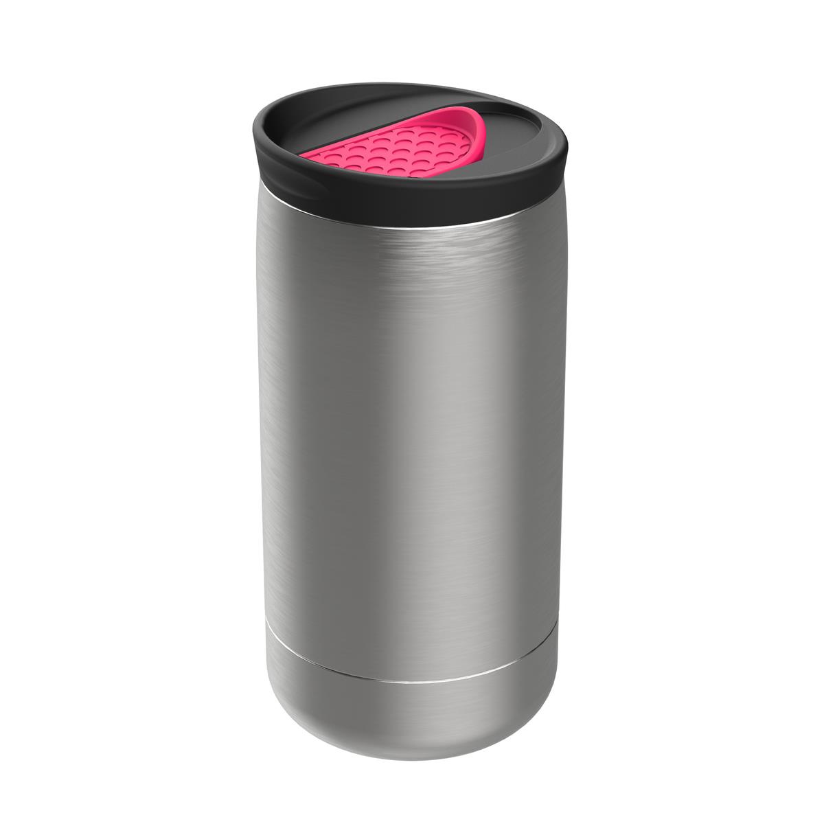 schwarz, silber, magenta