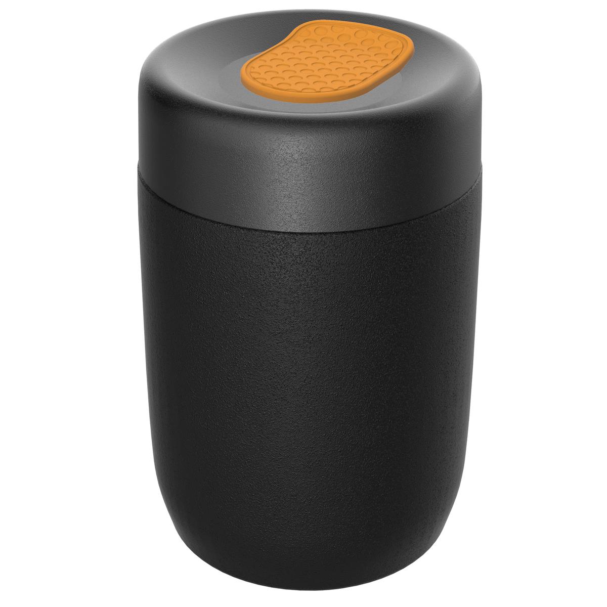 schwarz, orange