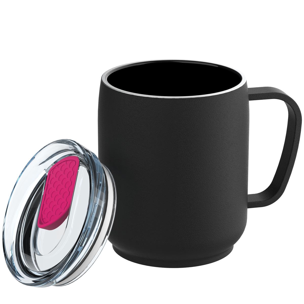 schwarz, magenta, transparent