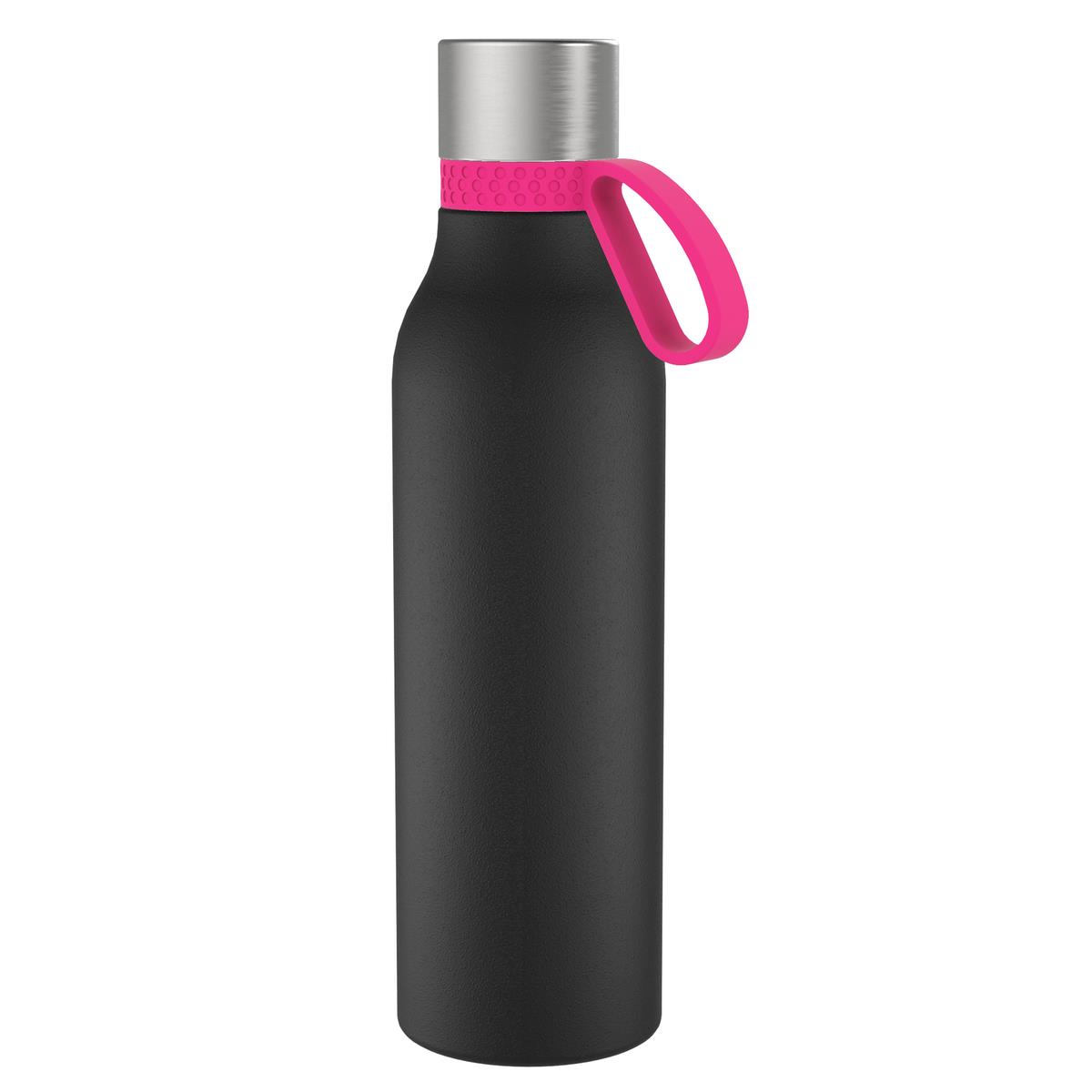 magenta, schwarz, silber