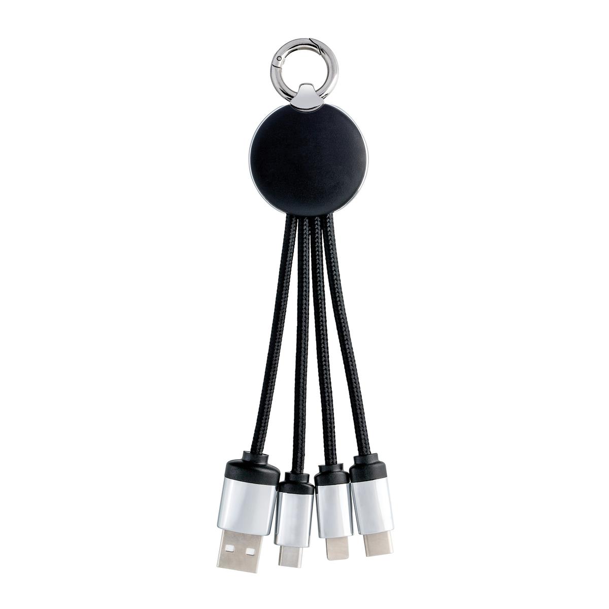 3-in-1 Ladekabel mit Beleuchtung REEVES-PUHALANI