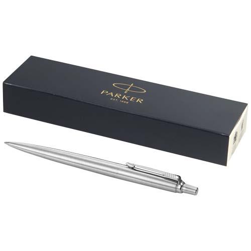 Parker Jotter Edelstahl Kugelschreiber (blaue Mine)
