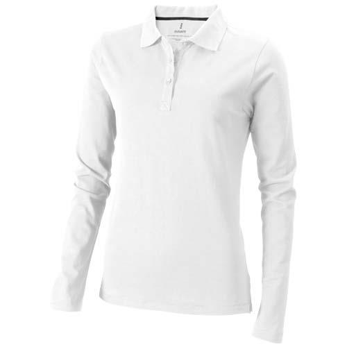 Calgary 180 g/m² Langarm Poloshirt für Damen