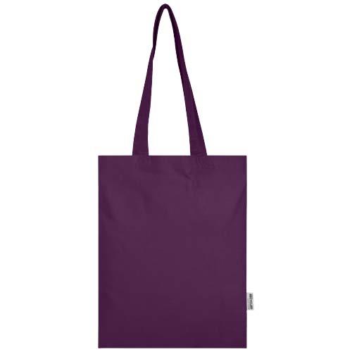 Madras Blend 140 g/m² Tragetasche aus GRS-recycelter Baumwolle 7L