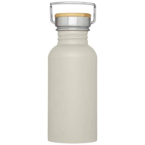 Thor 550 ml einwandige Trinkflasche aus recyceltem Edelstahl