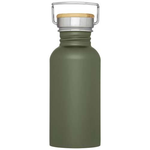 Thor 550 ml einwandige Trinkflasche aus recyceltem Edelstahl